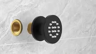 Easy to Install Bostingner Shower Body Jet