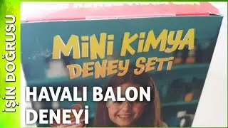 S&uuml;per Bilim Mini Kimya Deney Seti - Havalı Balon Deneyi