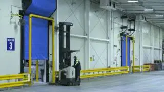 FasTrax FR High Speed Freezer Door