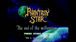 Phantasy Star IV: The End of the Millennium intro opening
