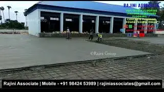 Fish Market VDF Flooring Finish Work in Progress | Rajini Associate