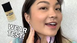 CITY COLOR BE MATTE FOUNDATION 13 HR WEAR TEST