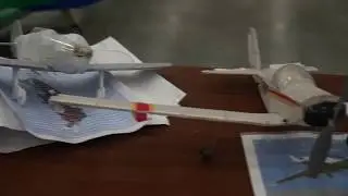 Авиамодельный спорт резиномоторная копия По-2, F4D