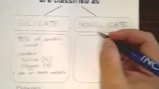 Silicate and Nonsilicate Minerals
