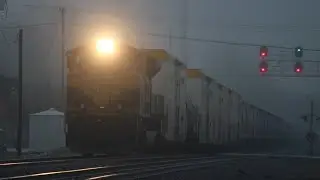 NS 310 with a KCS ace duo! At CP379 in Kendallville Indiana (12/26/25)