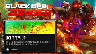 Black Ops 6 Zombies- LIGHT 'EM UP Dark Ops Walkthrough