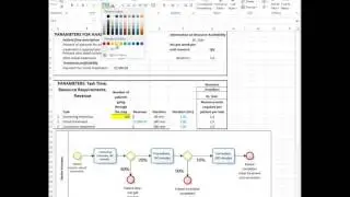 Excel Operations Management Tutorial I: Simple Capacity Analysis