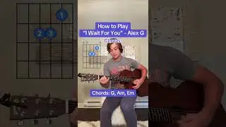 How to Play &ldquo;I Wait For You&rdquo; - Alex G 🎸