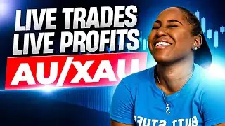 $8K DAY LIVE TRADE AUDUSD & XAUUSD FULL BEFORE/AFTER