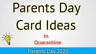Amazing DIY Parents Day Card Ideas During Quarantine | Friendship Day Card | Handmade Card | DIY