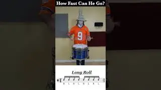 Connor Ferguson - 1,000bpm Drum Roll (World Record)