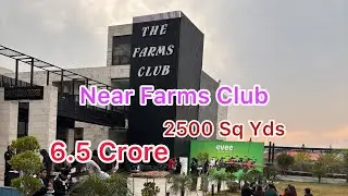 2nd to Corner | Farms Club Road | Sector “B” | 2500 Sq Yds | 6.5 Crore