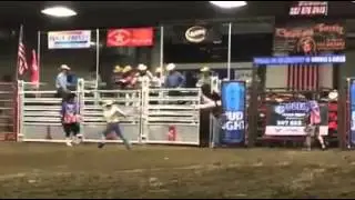 Trevor Reiste bullriding 85 points on 08 of double s bulls Rochester MN