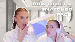 How To Get a SNATCHED Face! 🫢 | DermRays FusionGlow Microcurrent Device