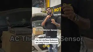 Car AC ICE Formation | Air flow low on long drives | AC Thermistor sensor & EVAP Coil | MotoFyx