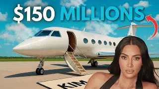 Inside Kim Kardashian&rsquo;s $150M Private Jet | G650ER 🌴