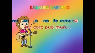 Toni Mauro   Comme so' belle 'e femmene karazoke con  coro demo