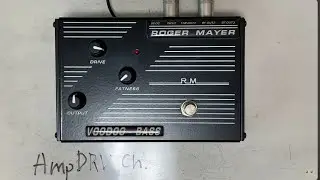 (Into Drive Channel) Voodoo-bass Fuzz w/ Tele & Marshall DRV Ch. (no talking)