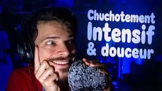 ✨ASMR - Chuchotement Tr&egrave;s INTENSE, Je te parle TOUT PR&Egrave;S du micro 🤯💤❤️ (Close Whispering)
