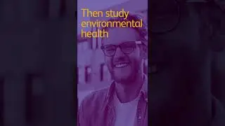 Environmental health: a degree that makes a difference #short #shorts