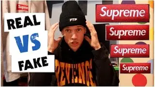 SUPREME BOX LOGO... REAL VS  FAKE