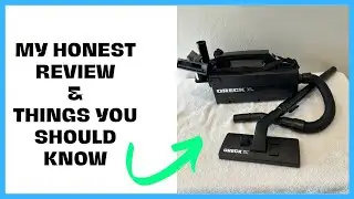 Oreck Super Deluxe XL Compact Canister Vacuum Cleaner Review & Demo