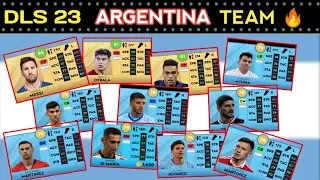 Argentina team Dls23 | Build Argentina squad in dls23 |  | dls Argentina team squad