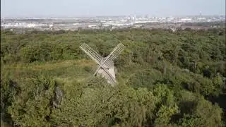 Bidston Hill Windmill By Drone