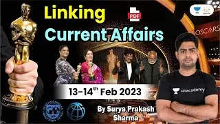 Linking Current Affairs | 14th March 2023 |OSCAR 2023| Surya Prakash Sharma | Linking Laws