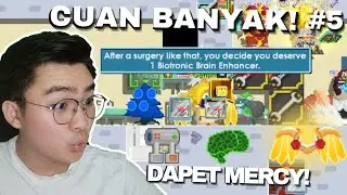CUAN BANYAK + MENDAPATKAN MERCY!! | Growtopia Road To Dr. Title #5  | Growtopia 2024