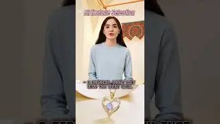 CDE Heart Shaped Birthstone Necklace &ndash; Valentine's Day gift