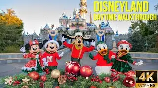 WALKING Tour - Disneyland California  2022 - Daytime [4K UHD]
