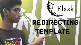how to redirect templates by Flask module in 6 mins.