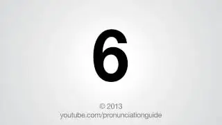 Как произносится 6