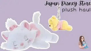 japan disney store haul | sleeping plush and keychains