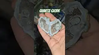 iranian gem stone! Quartz geode! ... plz ■subscribe ■like ■comment