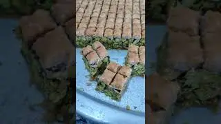 #آسية بالفستق الحلبي الطريقة كاملة مع الشرح المبسط #بقلاوة آسية بالفستق الحلبي💚#الشيف مجد#حلويات
