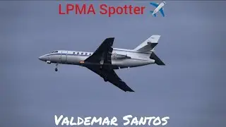 TOUCH AND GO Falcon 50 Portuguese Air Force at Madeira Airport ✈️