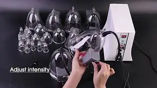 Electric Breast Massager Vacuum Butt Lifting Machine Cups Cupping
