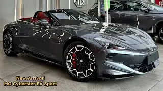 Новинка! Совершенно новый! MG Cyberster EV Sport &mdash; новые технологии и новые характеристики.