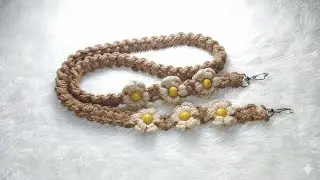 DIY Macrame Bag Strap Tutorial // Tutorial Tali tas Macrame 