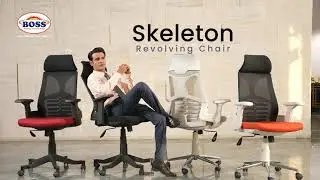 Skeleton Revolving Chair by BOSS Pakistan 🪑✨