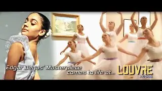 LOUVRE - EDGAR DEGAS PAINTING COMES TO LIFE