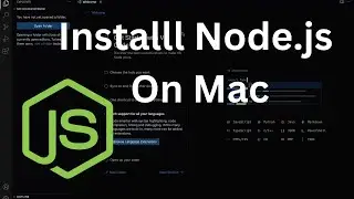 Installing node.js on mac