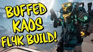 BUFFED KAOS FL4K Build! Destroys Everything! (Mayhem 10) BL3 New Top Tier AR!