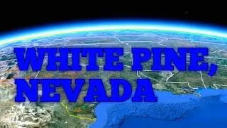 Minecraft : Nevada White Pine county map build 16/17