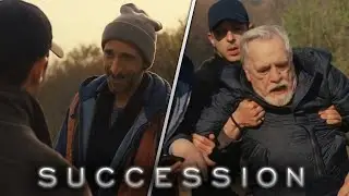 Succession | Logan Collapses (3x04 