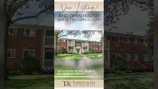 Live in Style! 🔑 New Birmingham Condo + Open House Info! #shorts #openhouse #realestate #michigan