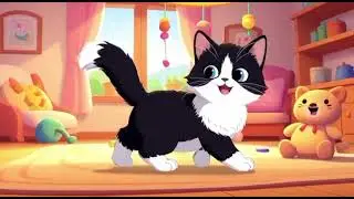 Meow Meow Choti Billi🐾 Pyari Si Billi| happy kids song...