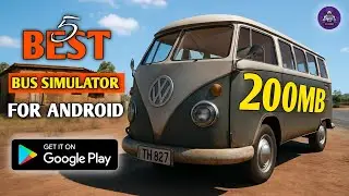 TOP 5 BUS SIMULATOR GAME FOR ANDROID UNDER 200MB....💯💀